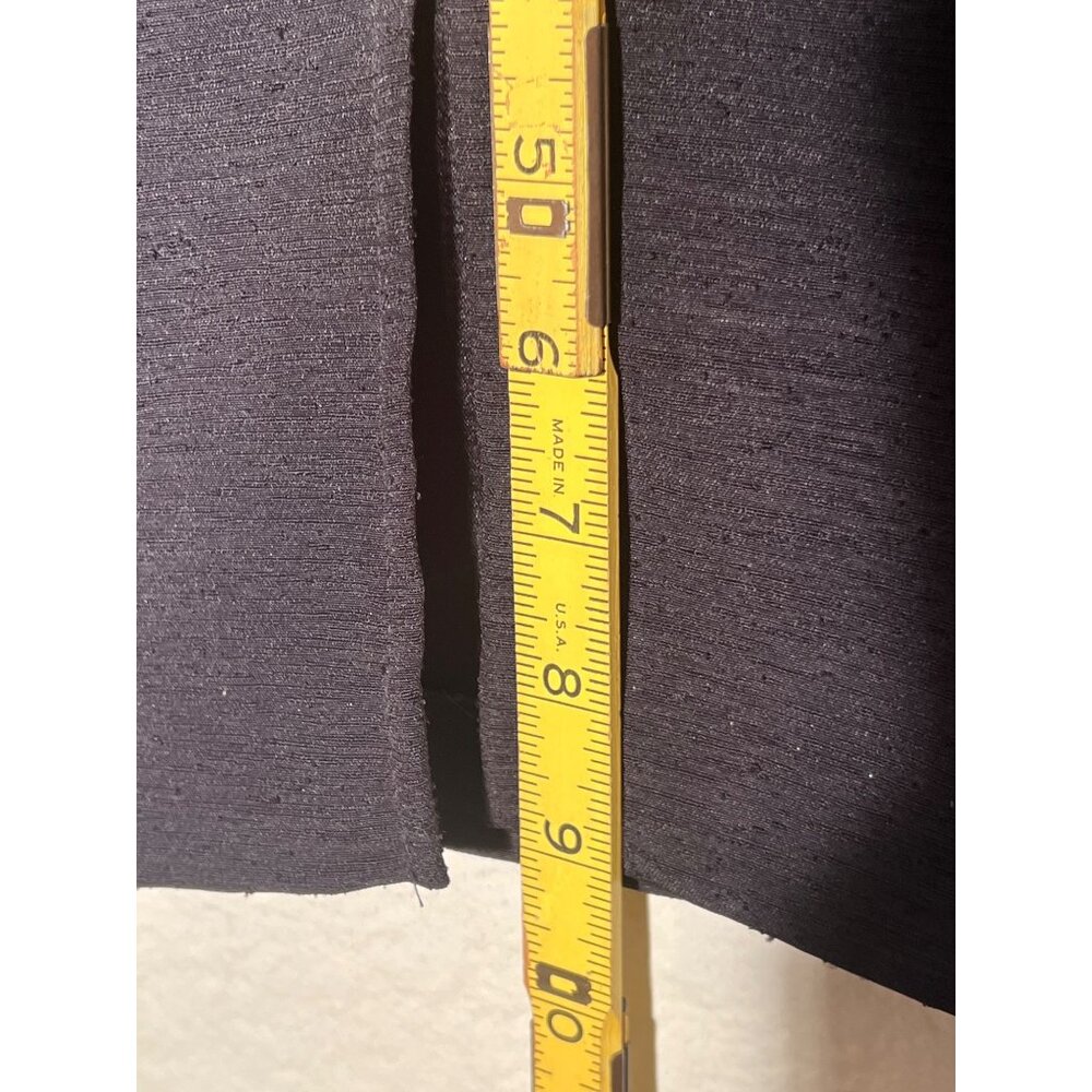 2 Size 10 Pencil Skirts Black Purple Career  Church - Picture 13 of 16